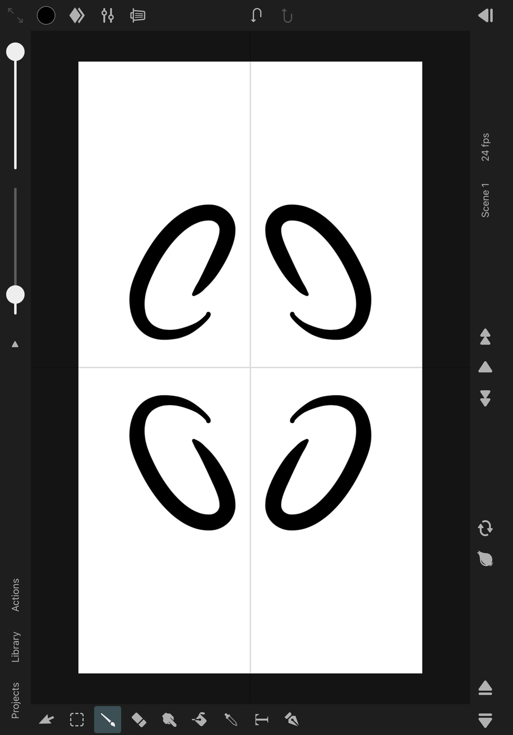 Quadrant Symmetry Mode