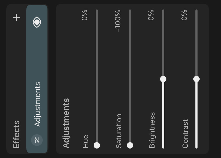 Adjustments properties