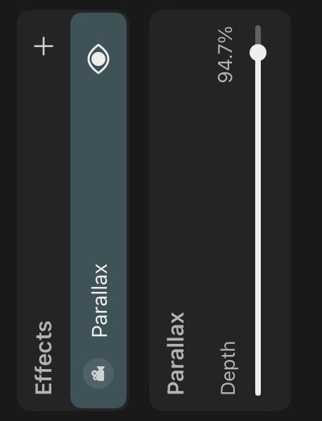 Parallax properties